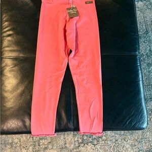 Matilda Jane Vivid Pink Leggings - Size 14 NWT